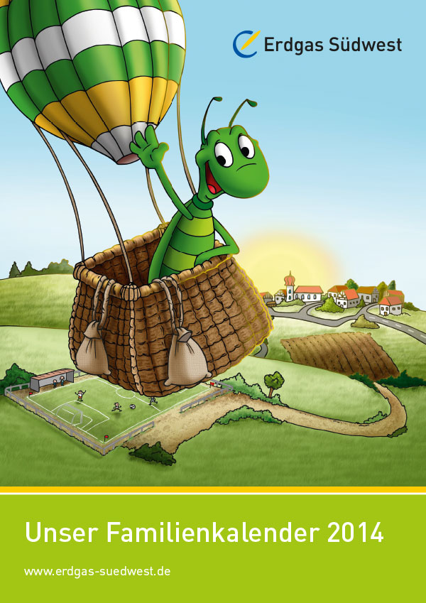 Erdgas Südwest Kalender 2014